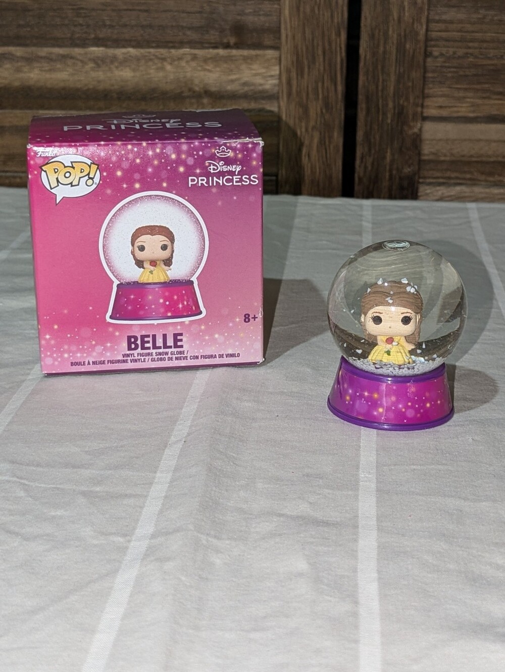 Funko Pop! Disney Princess Belle Vinyl Figure Snow Globe